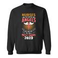 Nurses May Not Be Angels Graduation 2023 Nursing Graduate Sweatshirt