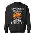 Nva Ddr Underschatz Niemals Einen Alten Mann S Sweatshirt