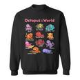 Octopus Sea Animals Of The World Octopus Lover Educational Sweatshirt