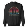 Official Double Digits 10 Year Old 10Th Birthday Sweatshirt