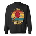 Old Butterhand Table Tennis Games Sweatshirt