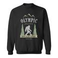 Olympic National Park Vintage Bigfoot Washington Sweatshirt