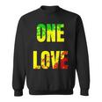 One Love Rastafari Colors For Peace & Reggae Lover Sweatshirt