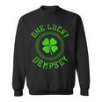 One Lucky Dempsey Irish Family Four Leaf Clover Sweatshirt