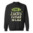 One Lucky Father-In-Law St Patrick's Day Family Sweatshirt