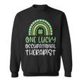 One Lucky Occupational Therapist St Patrick's Day Therapy Ot Sweatshirt