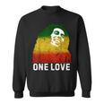 One Reggae Love Reggae Music Rastafarian Jamaica Rock Roots Sweatshirt