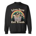 Opossum Raccoon Skunk Live Fast Eat Trash Street Cats Squad Sweatshirt