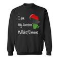 Pan African Flag I Am My Ancestors' Wildest Dreams Sweatshirt