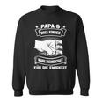 Papa & Drei Kinder Freundschaft Papa 3 Children's Sweatshirt