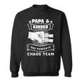 Papa & Kinder Das Perfekte Chaos Team Papa Children's Sweatshirt