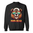 Papa Bär Papa Bearatertagsgeschenk Für Papa Spruch Lustig Sweatshirt