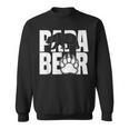 Papa Bärintage Papa Bär Liebhaber Papa Papaatertag Sweatshirt