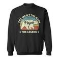 Papa Bear For Father's Day The Man Myth Legend Sweatshirt