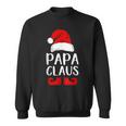 Papa Claus Grandpa Santa Claus Red Christmas Hat Sweatshirt