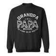 Papa Weil Opa Für Alte Männer Ist Lustigeratertag Für Herren Kapuzenjacke Sweatshirt