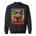 Papabäratertag Bester Papa Bär Sweatshirt