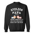 Papaon Zwillingen 2024 Saying Proud Twin Papa 2024 Sweatshirt