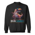 Papasaurus Dinosaurier Geburtstag Papa Saurus T-Rexatertag Sweatshirt