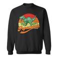 Papasaurus Lustigesater Papa Dino Sweatshirt