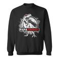 PapasaurusRex Papa Saurus Dinosaur Grandpa Dino Camisa de entrenamiento