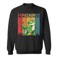 Papasaurusatertag Bester Papa T-Rex Papa Sweatshirt