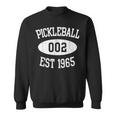 Pickleball 002 Zero Zero Two Fun 0-0-2 Est 1965 Athlete Sweatshirt