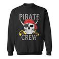 Pirate Crew Jolly Roger Flag Skull Family Matching Pirates Sweatshirt