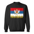 Pljevlja Srpska Crna Gora Njegos Petrovic Trobojka Cg Sweatshirt