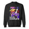 Prek Level Complete Gamers Last Day Of Pre K Graduate Sweatshirt