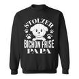 Proud Bichon Frise Papa Bichon Frise Sweatshirt