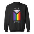 Proud Grandpa Gay Pride Progress Lgbtq Lgbt Trans Queer Sweatshirt
