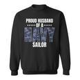 Proud Husband Of A Navy Sailor Veteran Day Sweatshirt
