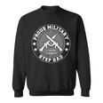 Proud Military Step Dad Courage And Strength Sweatshirt