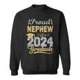 Proud Nephew Of A 2024 Graduate Graduation Senior 2024 Sweatshirt