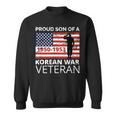 Proud Son Of A Korean War Veteran For Military Sweatshirt