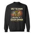 Proud Veteran Navy Corpsman For Men Sweatshirt