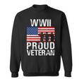 Proud Wwii World War Ii Veteran For Military Men Women Sweatshirt