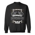 Psychologe Beruf Geschenk Studium Psychologie Sweatshirt