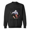 Get The Puck Outta Here Hockey Goalie Sweatshirt