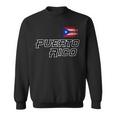 Puerto Rico 2023 Vintage Flag Pride Pr Boricua Puerto Rico Sweatshirt