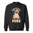 Pug Love Girl Sweatshirt