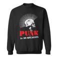 Punk Is My Religion I Punker & Anarchy Para Punk Rock Camisa de entrenamiento