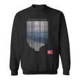 Pyongyang North Korea Flag Sweatshirt