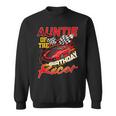 Race Car Party Auntie Of The Birthday Racer Racing Family Sweatshirt