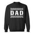 Racing Birthday Party Matching Family Race Car Pit Crew Dad Sweatshirt