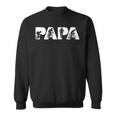 Radfahrender Papa Lustiges Papa-Radfahrer-Vater-Geschenk Sweatshirt