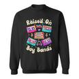 Raised On 90S Boy Bands Cassette Tape Retro Sweatshirt