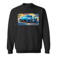 Rapid Blue C8 In A Blur Sweatshirt