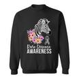 Rare Disease Awareness Zebra Rare Disease Warrior Sweatshirt